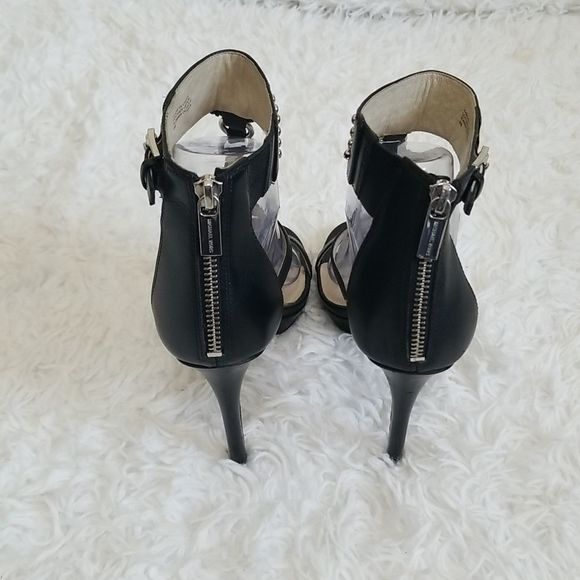 MICHAEL Michael Kors Black Studded Heels - Picture 5 of 12